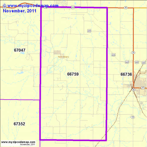 map of 66759
