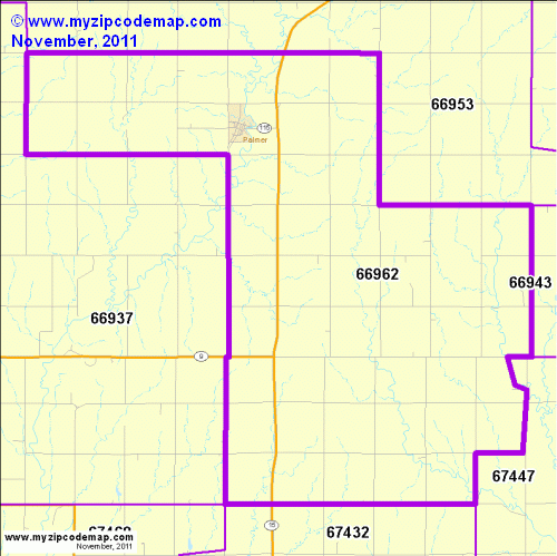 map of 66962