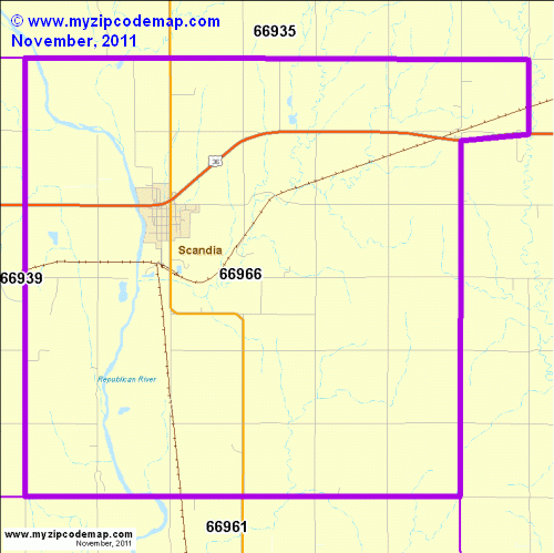 map of 66966