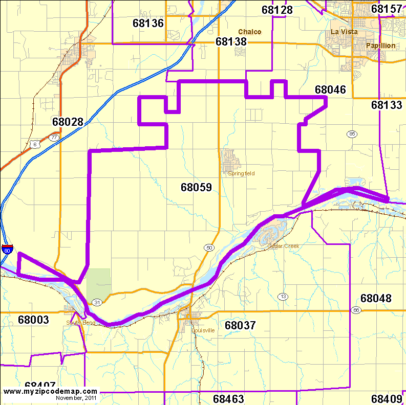 map of 68059