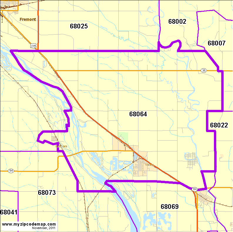 map of 68064