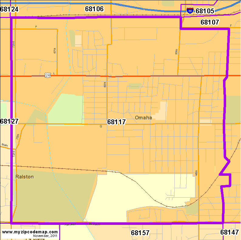 map of 68117