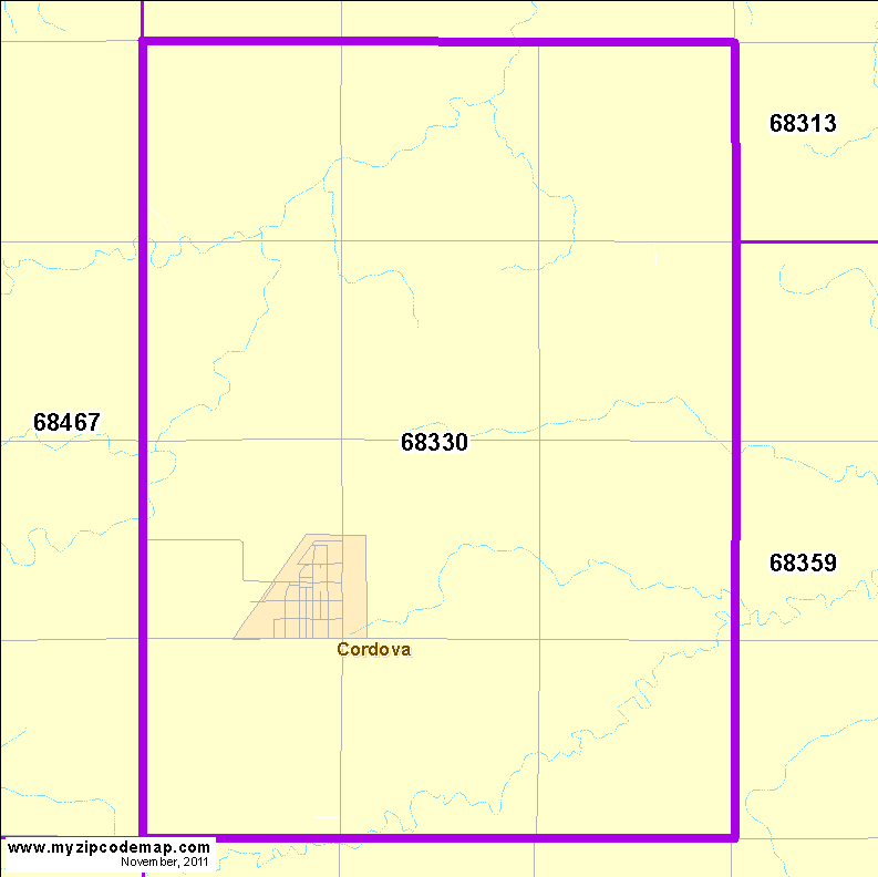 map of 68330