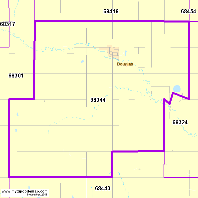 map of 68344