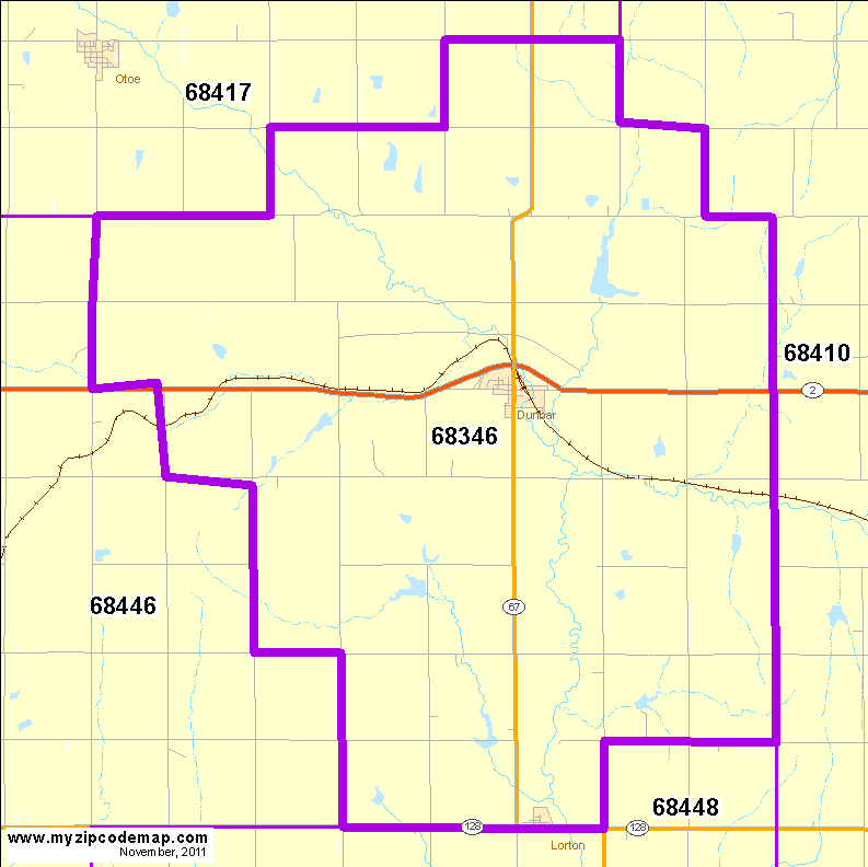 map of 68346