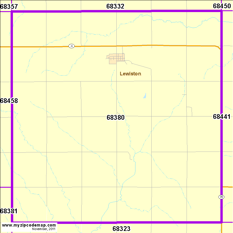 map of 68380