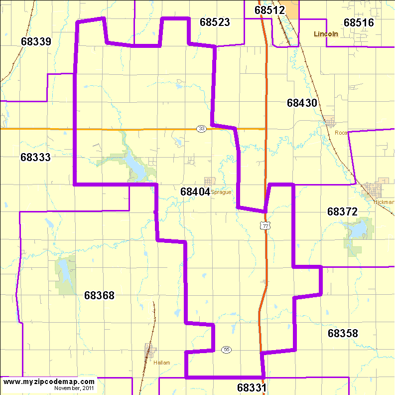 map of 68404