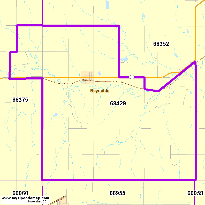 map of 68429