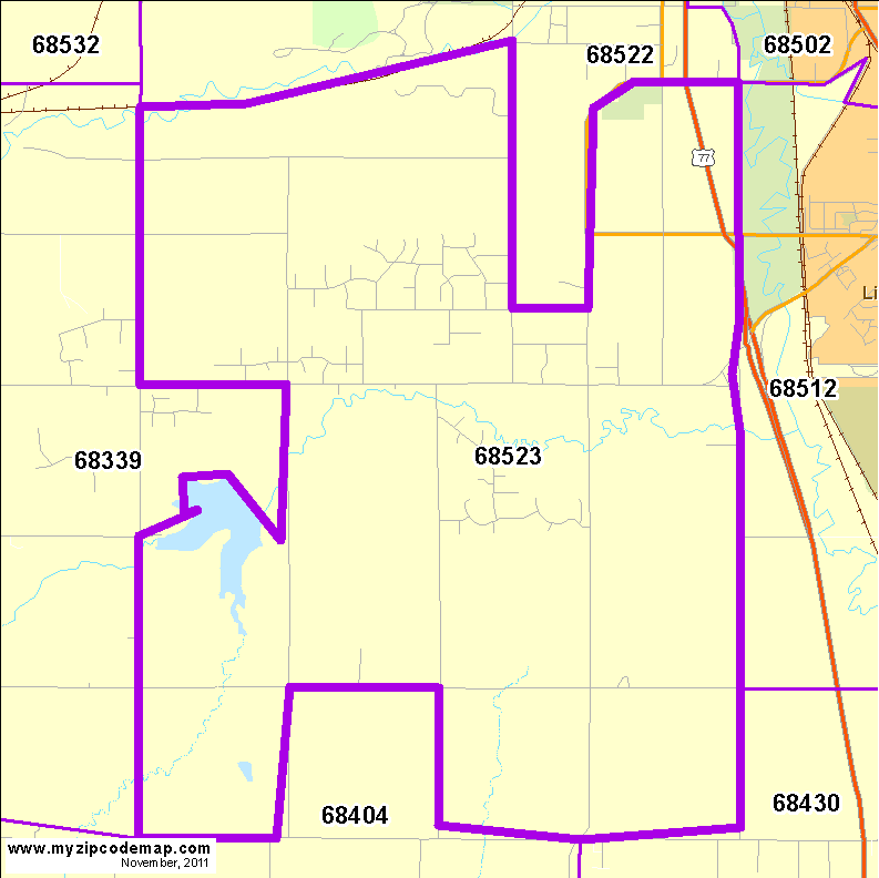 map of 68523