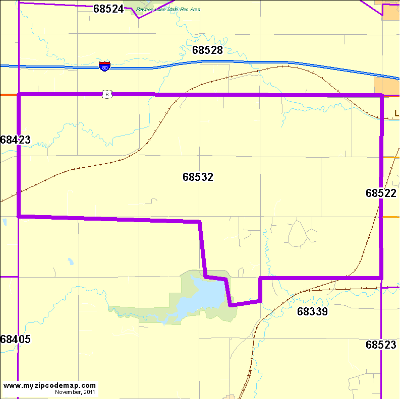 map of 68532