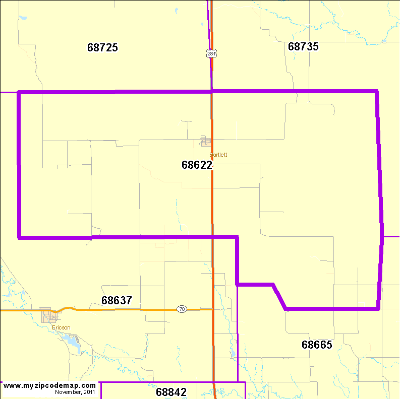 map of 68622