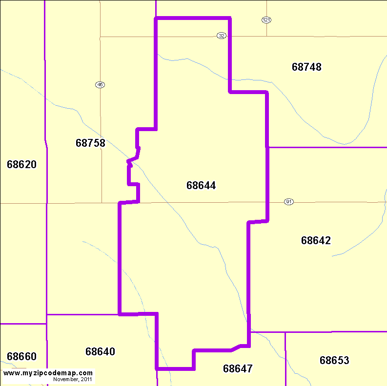 map of 68644