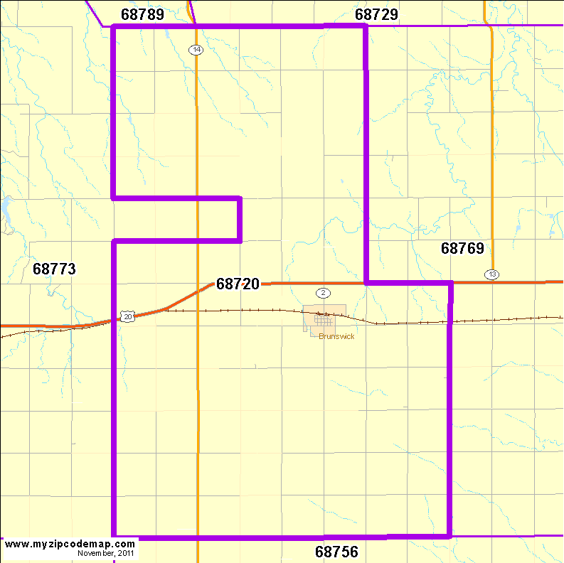 map of 68720