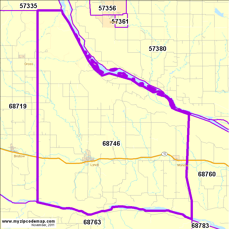 map of 68746