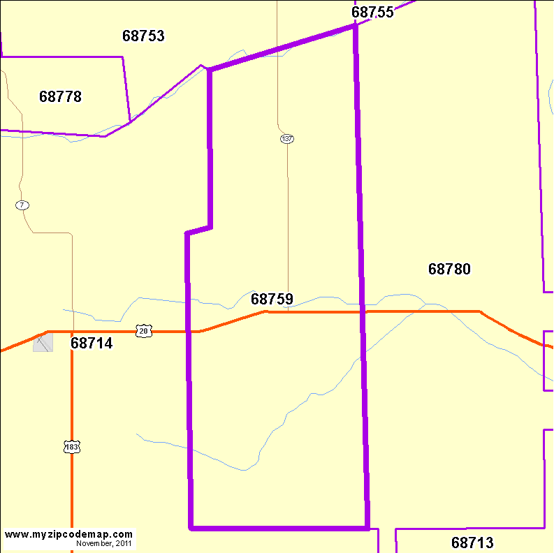 map of 68759