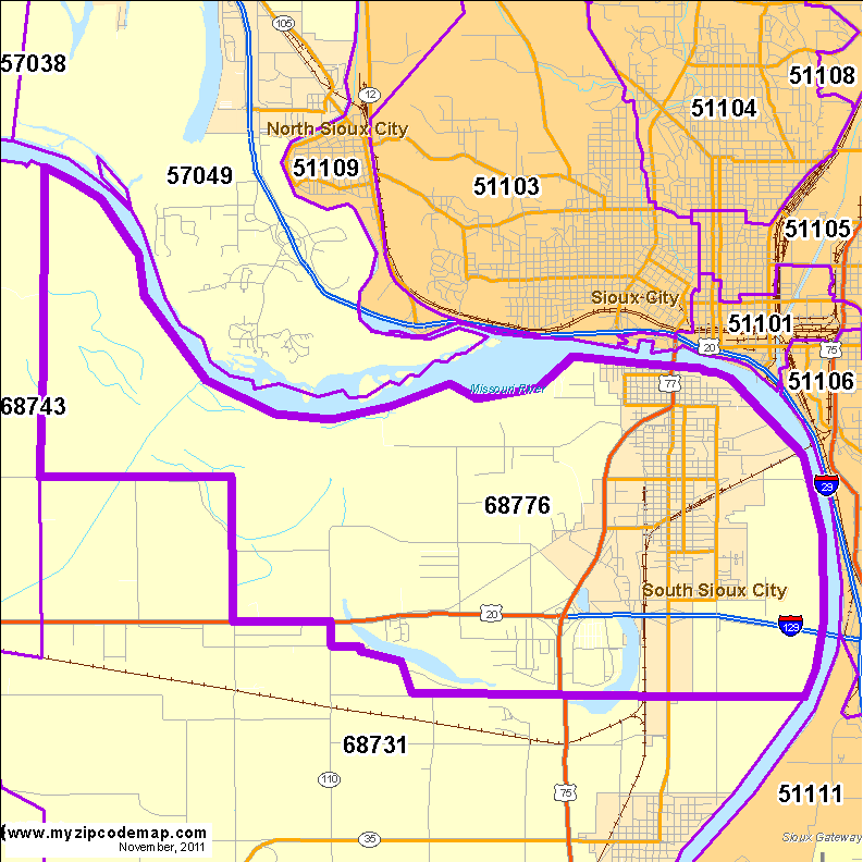 map of 68776