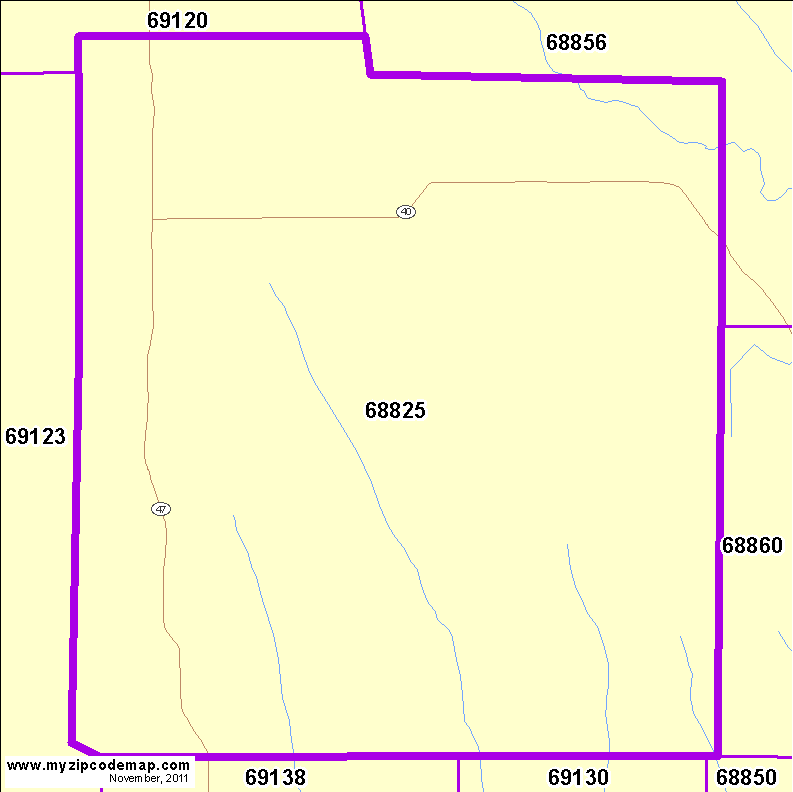 map of 68825