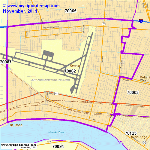 map of 70062