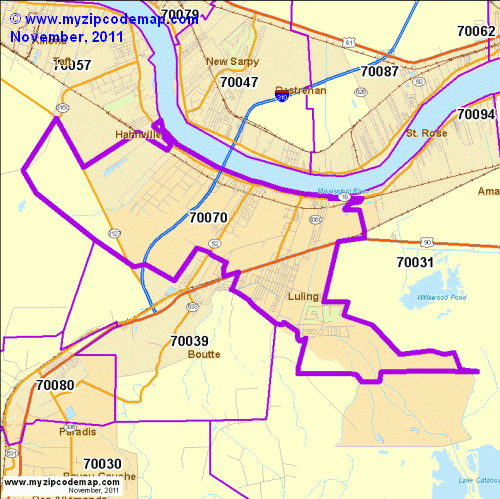 map of 70070