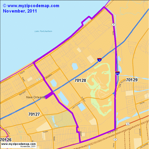 map of 70128