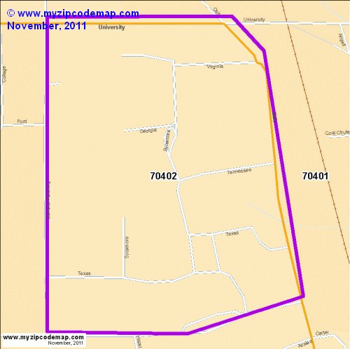 map of 70402