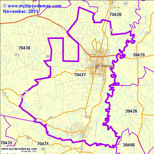 map of 70427