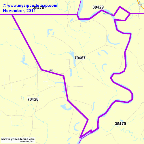 map of 70467