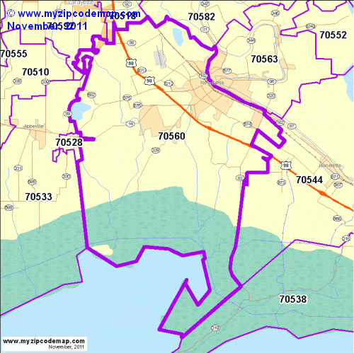 map of 70560