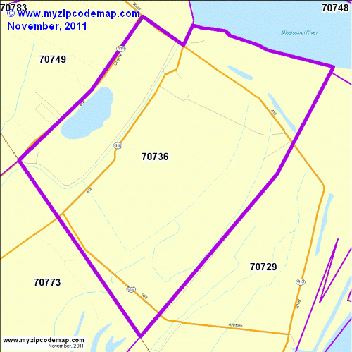 map of 70736