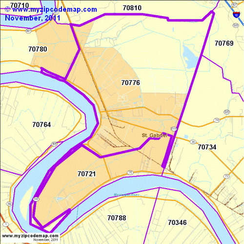 map of 70776