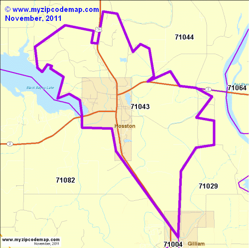 map of 71043