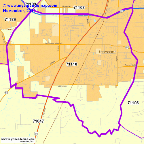 map of 71118