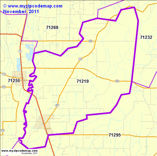 map of 71219