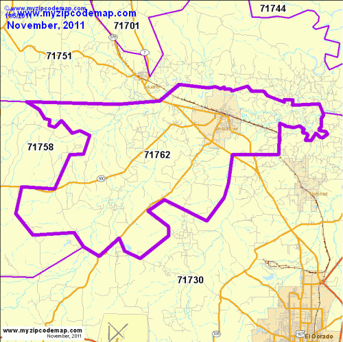 map of 71762