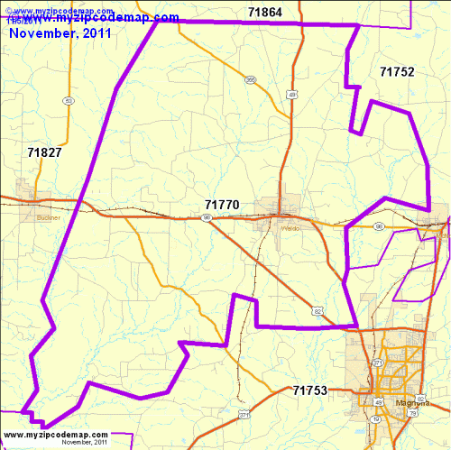 map of 71770
