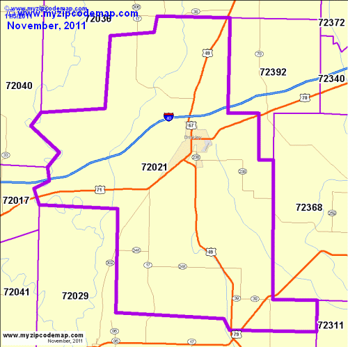 map of 72021