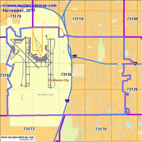 map of 73159