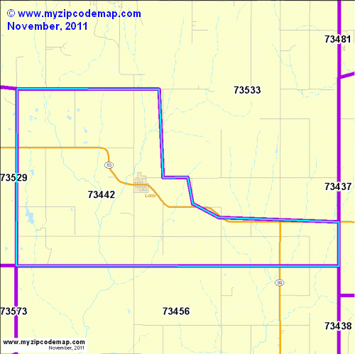 map of 73442