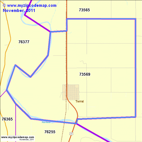 map of 73569