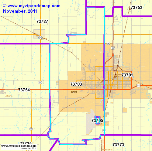 map of 73703