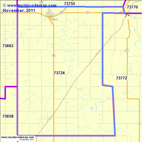 map of 73724
