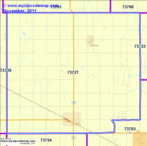 map of 73727