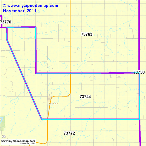 map of 73744