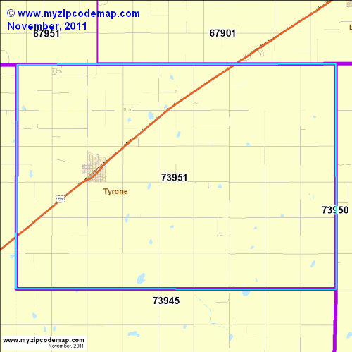 map of 73951