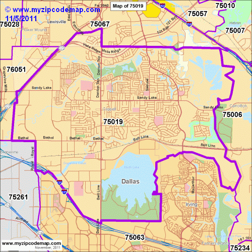 map of 75019