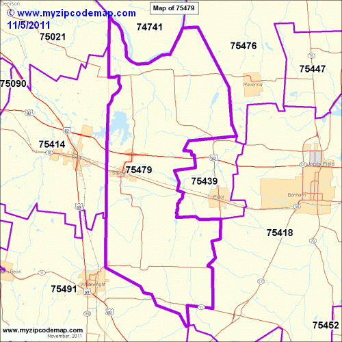 map of 75479