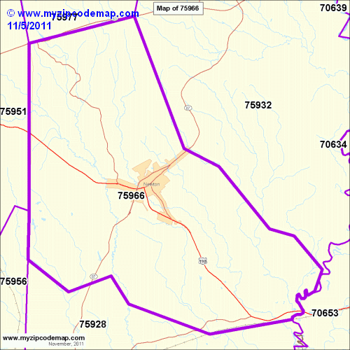map of 75966