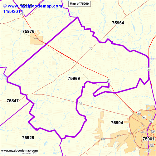 map of 75969
