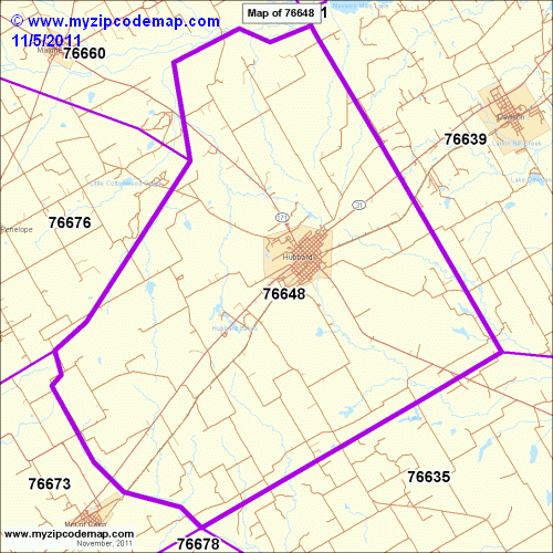 map of 76648