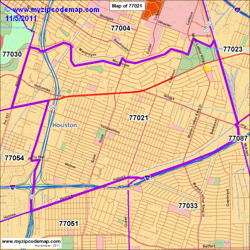 map of 77021